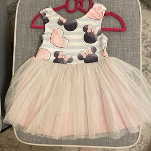 Pippa and Julie tulle Minnie Mouse dress for girls. New worn only once